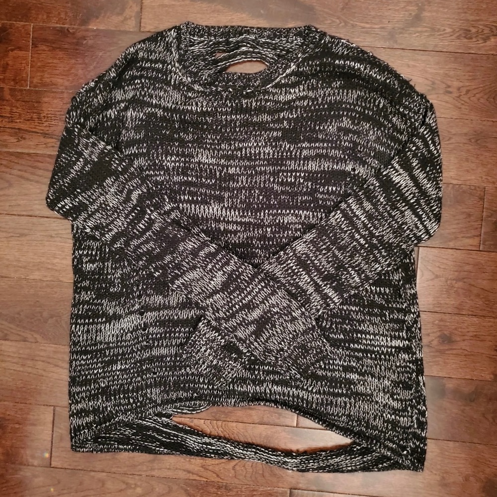 Women’s slit back sweater